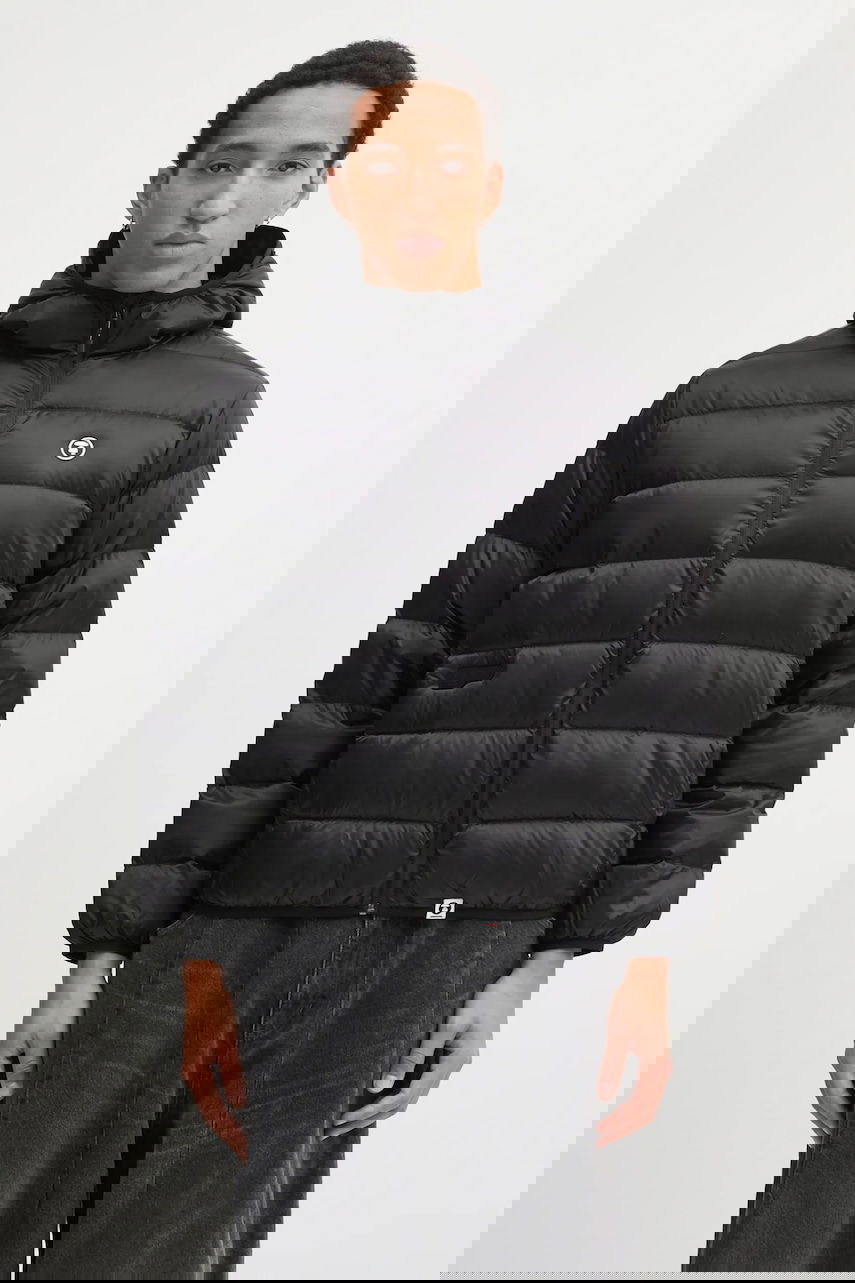 Prešívaná bunda AAPE by A Bathing Ape 29 Now Hooded Puffer Jacket Čierna | AAPDNM7720XXP, 0