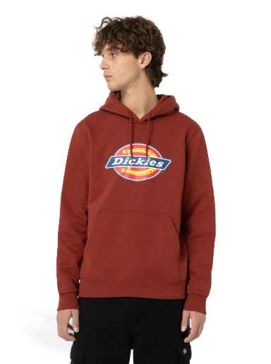 Mikina Dickies Icon Logo Hoodie Vínová | 0A4XCB