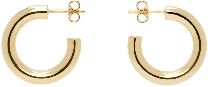 Náušnice LEMAIRE Lemaire Small Classic Hoop Earrings Žltá | JW0088 LO0050, 0