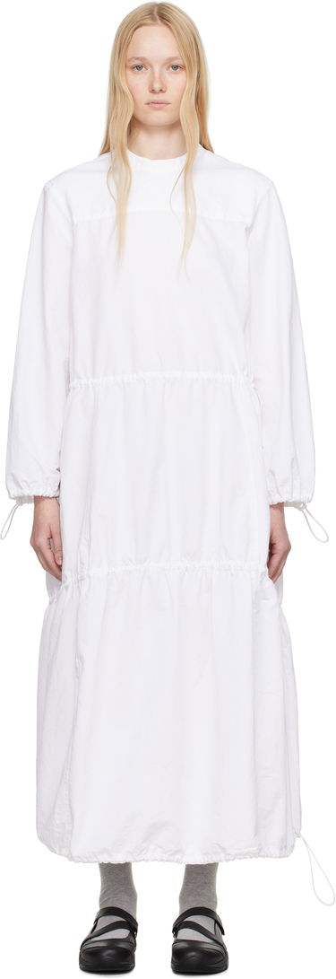 Šaty YMC YMC Carter Maxi Dress Biela | Q1YAB, 0