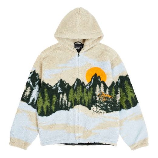 Mikina Palace Palace Hooded Fleece Jacket Béžová | P19JK090