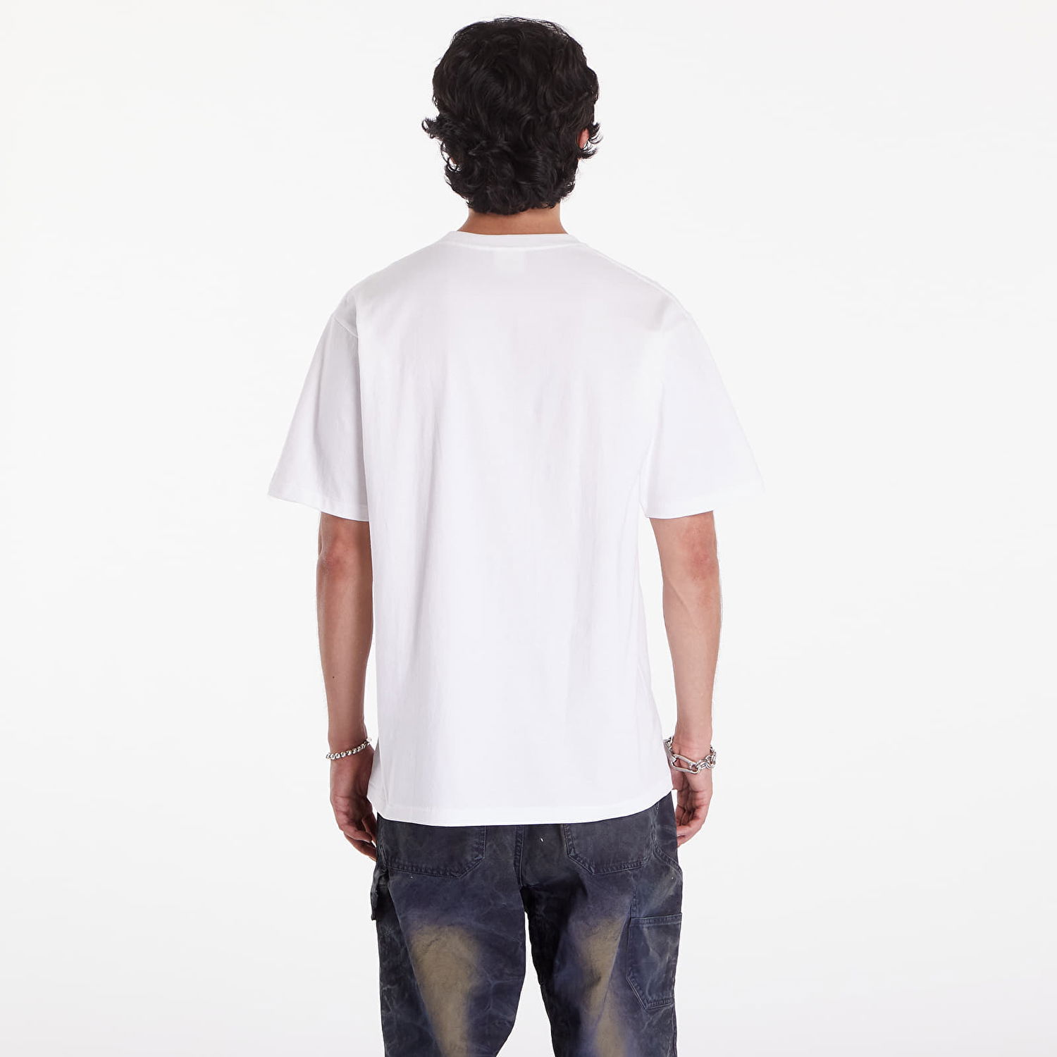 Tričko BAPE A BATHING APE Bape Hexagram College Tee Biela | 001TEK301033MWHT, 1