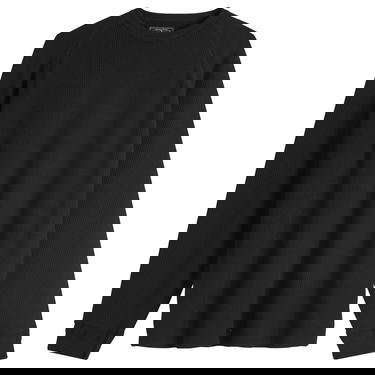 Sveter BEAMS Beams Plus Long Sleeve Thermal T-Shirt, Size Small Čierna | 3814-0057-156-19, 0