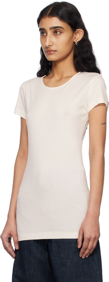 Tričko LEMAIRE Lemaire Fitted T-Shirt Biela | TO1352 LJ1018, 3