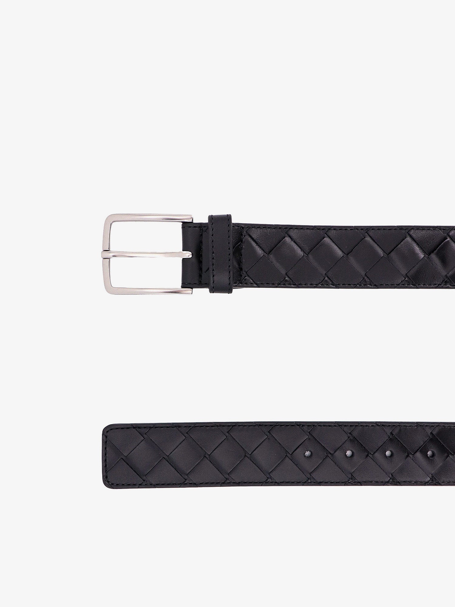 Opasok Bottega Veneta Woven Belt Čierna | 609182V3IM18803, 1