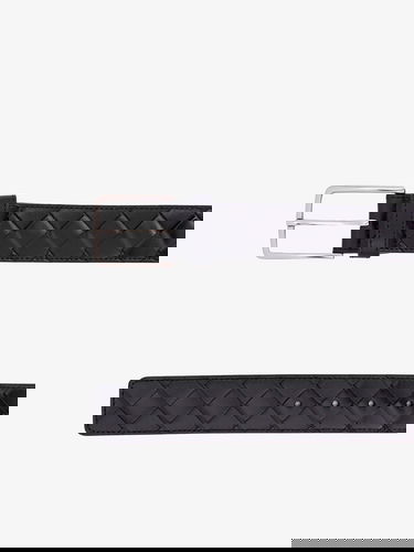 Opasok Bottega Veneta Woven Belt Čierna | 609182V3IM18803, 1