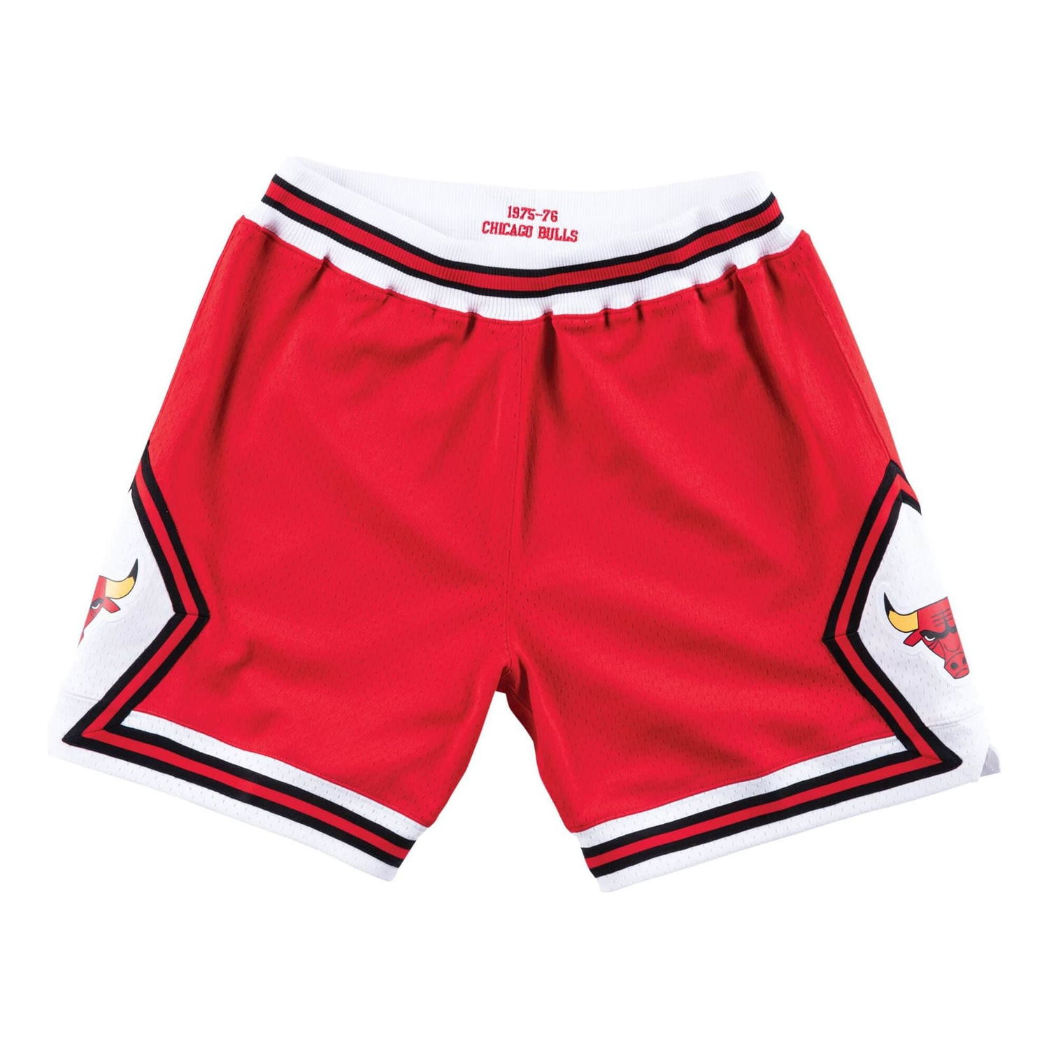 Šortky Mitchell & Ness Mitchell & Ness Chicago Bulls 1975-76 Authentic Shorts Červená | ASHRGS18036-CBUSCAR75, 0