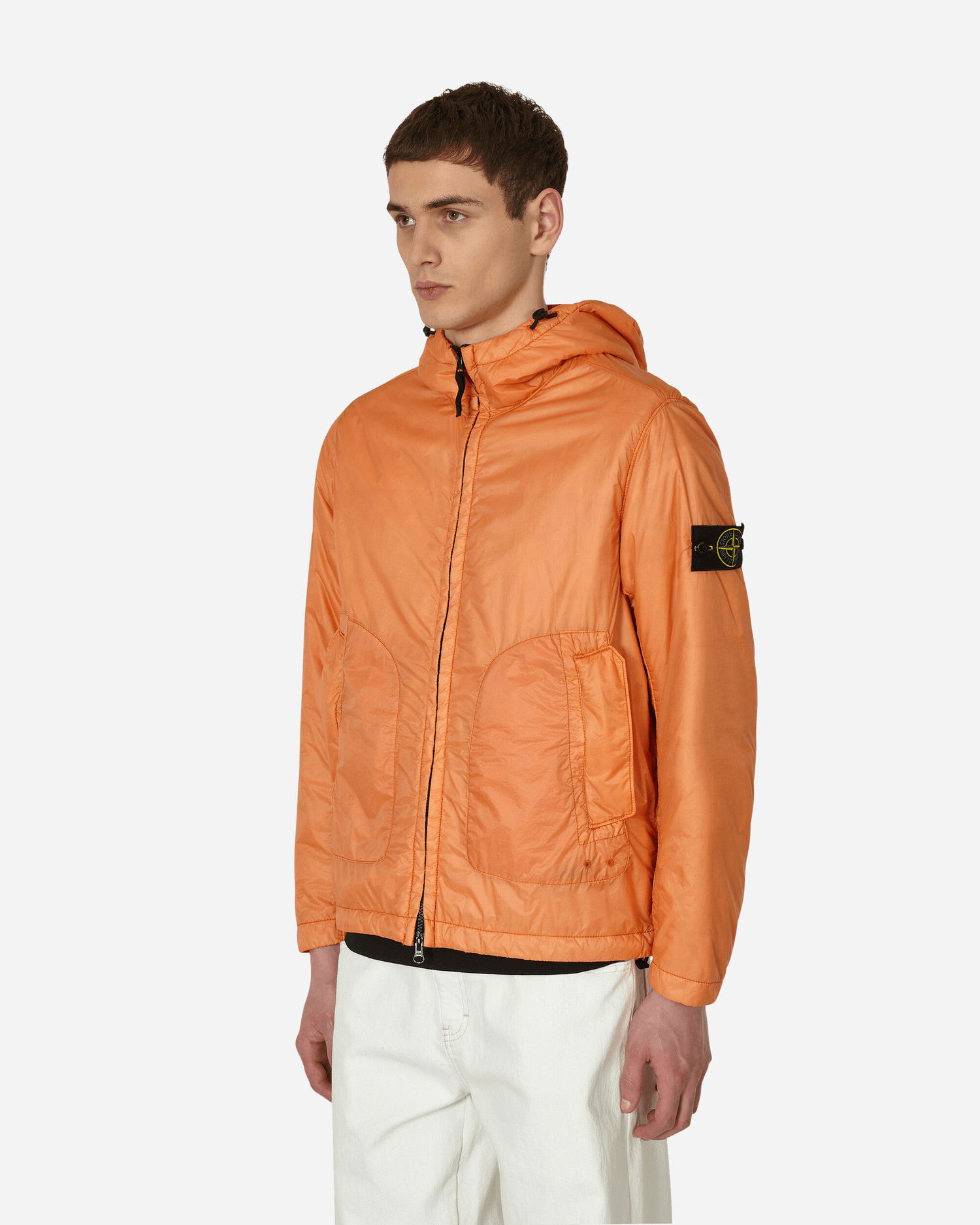 Bunda Stone Island Packable Garment Dyed Micro Yarn PrimaLoft®-TC Jacket Oranžová | MO781542025 V0073, 1