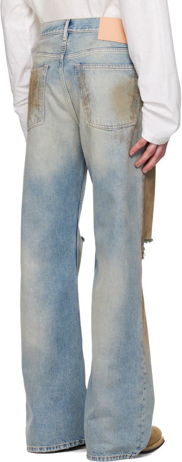 Džínsy Acne Studios Acne Studios Loose Fit 2021M Jeans Modrá | B00403-, 2