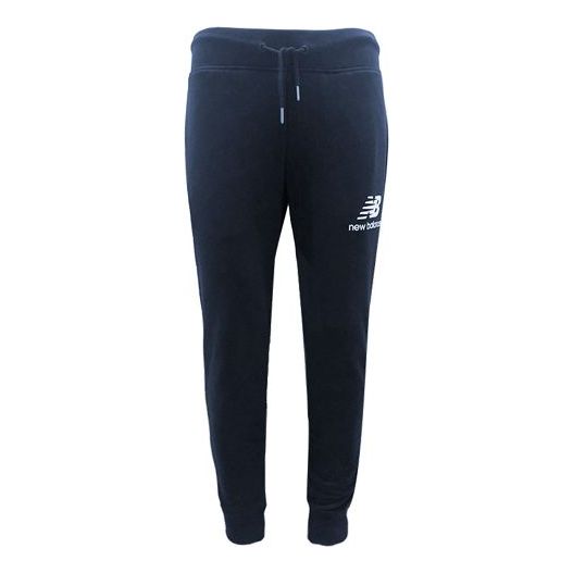 Tepláky New Balance Essential Stacked Logo Sweatpants Modrá | AMP91550-PGM