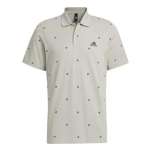 Polo tričko adidas Originals Allover Print Polo Zelené | IA8153