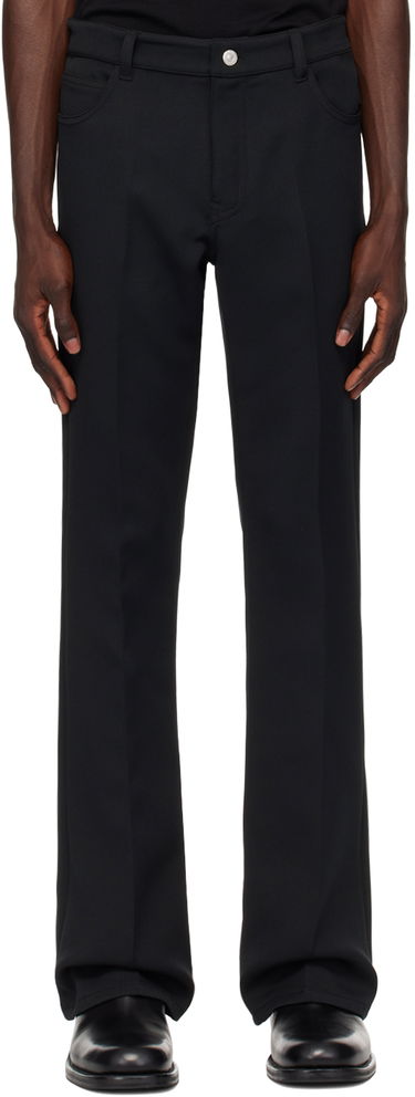 Nohavice Courrèges Signature 70's Bootcut Trousers Čierna | VESCPA021PL0007, 0
