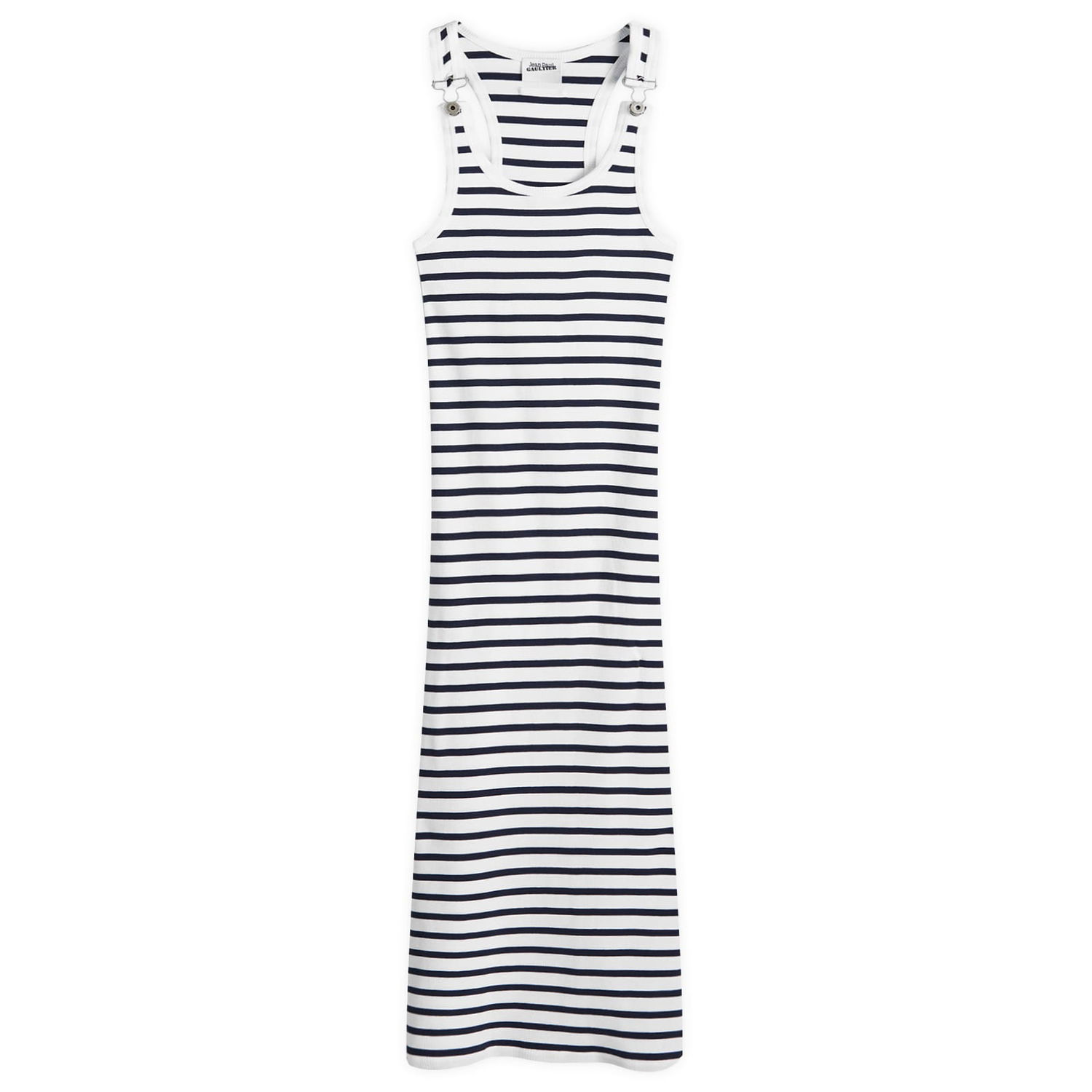 Šaty Jean Paul Gaultier Gaultier Striped Maxi Dress Biela | 2430FRO219J0540159, 0