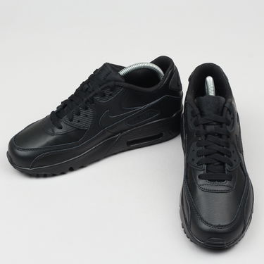Tenisky a topánky Nike Air Max 90 Leather GS Čierna | 833412-001, 2
