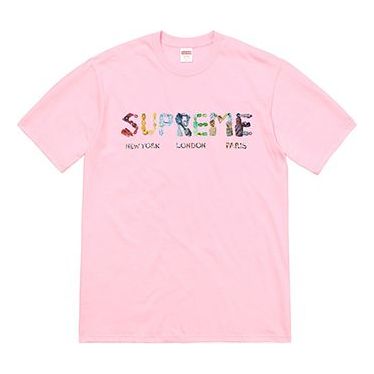 Tričko Supreme Rocks Graphic T-Shirt Ružová | SUP-SS18-485