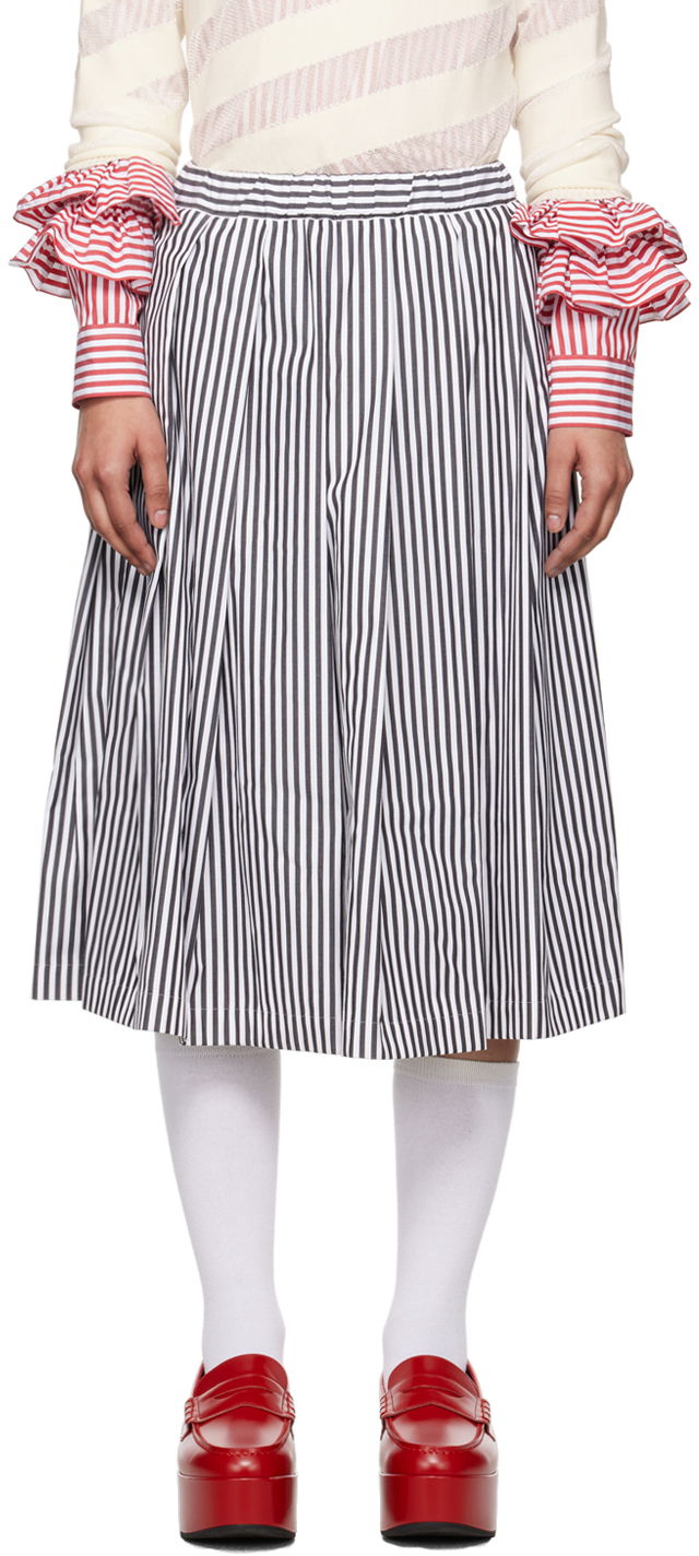 Sukňa Comme des Garçons Comme des Garçons Girl Striped Midi Skirt Rôznofarebný | NM-S006-051, 0