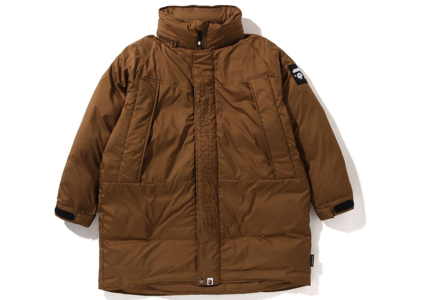 Bunda BAPE Long Relaxed Fit Down Jacket Béžová | 1I80-144-005, 0