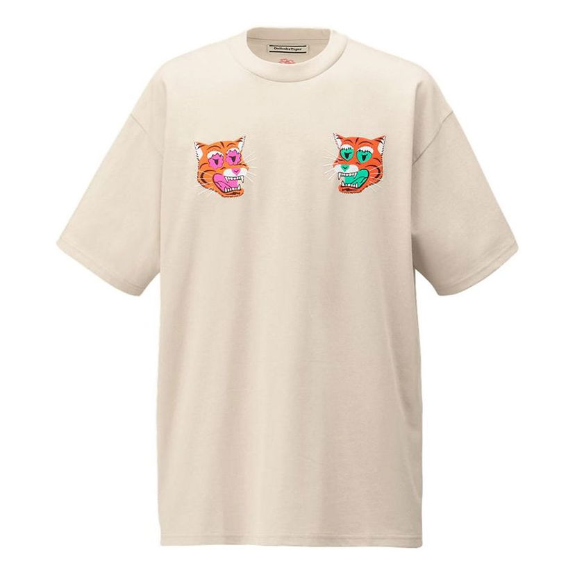 Tričko Onitsuka Tiger Onitsuka Tiger Graphic T-shirt Béžová | 2183B303-200