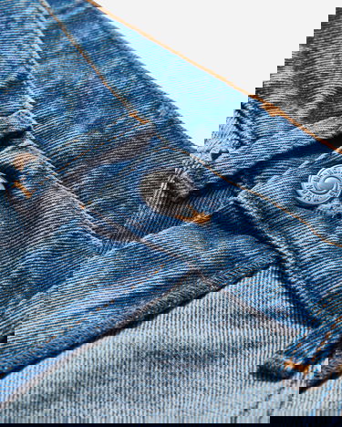 Džínsy Maison Margiela Straight-Leg Jeans Modrá | SH0LA0026 967, 3