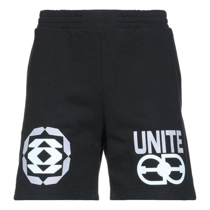 Šortky Alexander McQueen Alexander McQueen Unite Logo Sweatshorts Čierna | 647263-RTT19-1000, 0