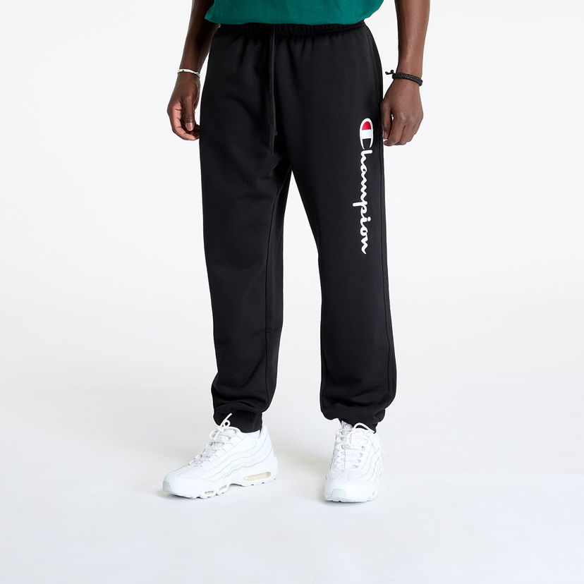 Tepláky Champion Sweatpants Rib Cuff Pants Čierna | 220293 CHA KK001