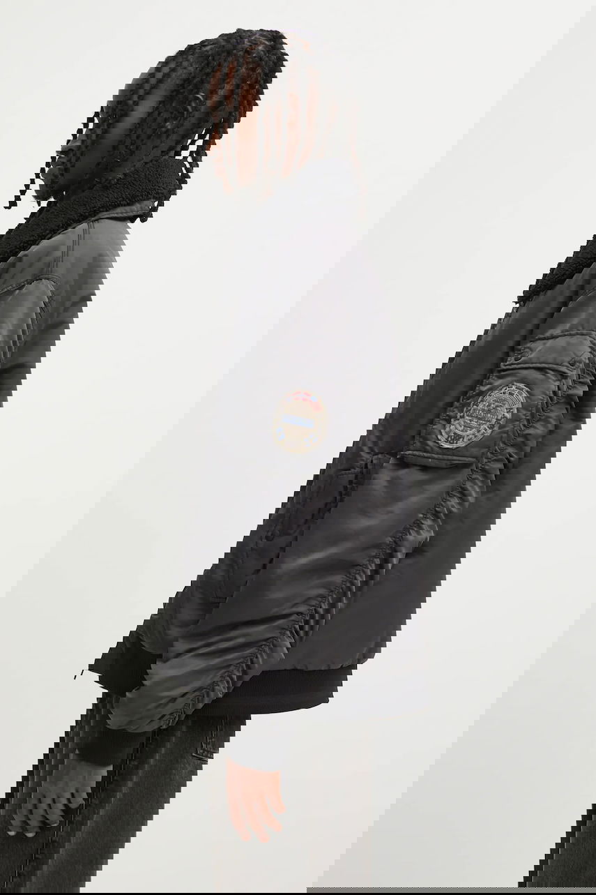 Bomber bunda Napapijri Napapijri A-Nemes Bomber Jacket Čierna | NP0A891X9411, 1