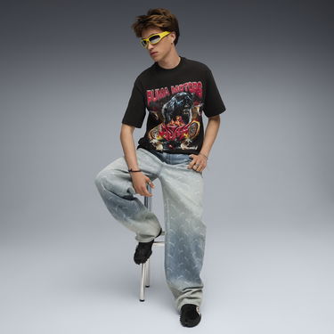 Tričko Puma Graphic T-Shirt A$AP ROCKY x Motors Čierna | 636188_01, 2