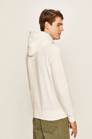 Mikina Polo by Ralph Lauren Classic Popover Hoody Biela | 710766778009, 2