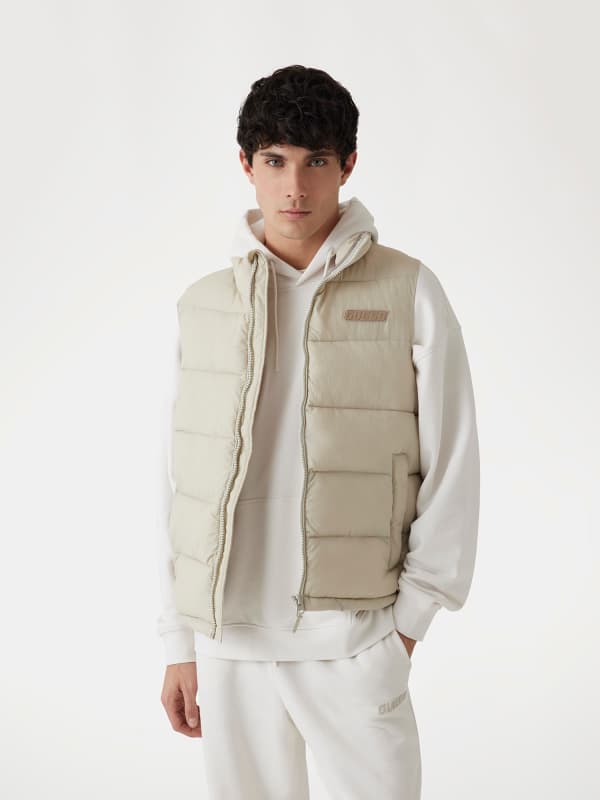 Vesta GUESS Guess Quilted Puffer Vest Béžová | Z5RL00WGTN0, 0