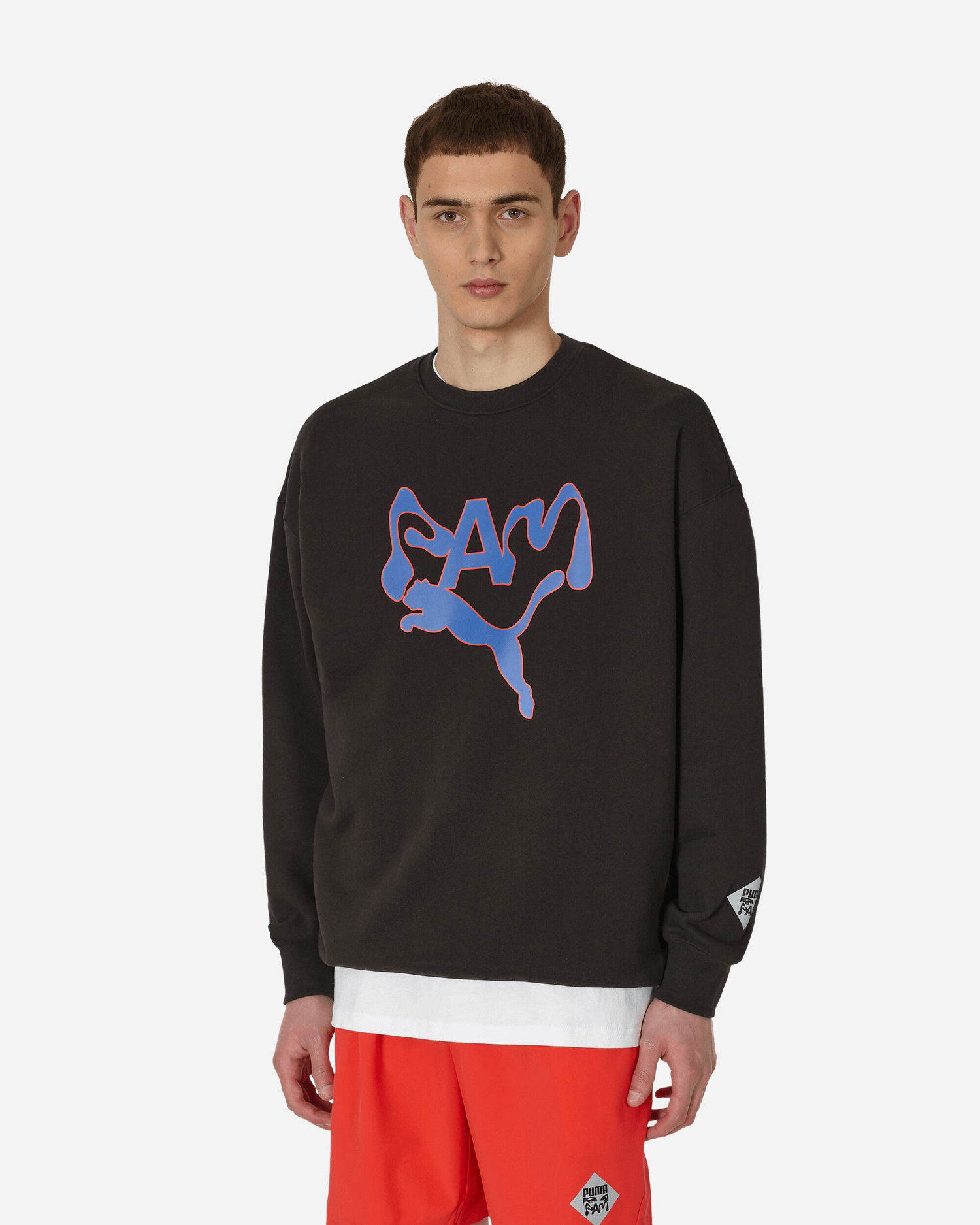 Mikina Puma x P.A.M. Crewneck Sweatshirt Čierna | 620231-01, 0