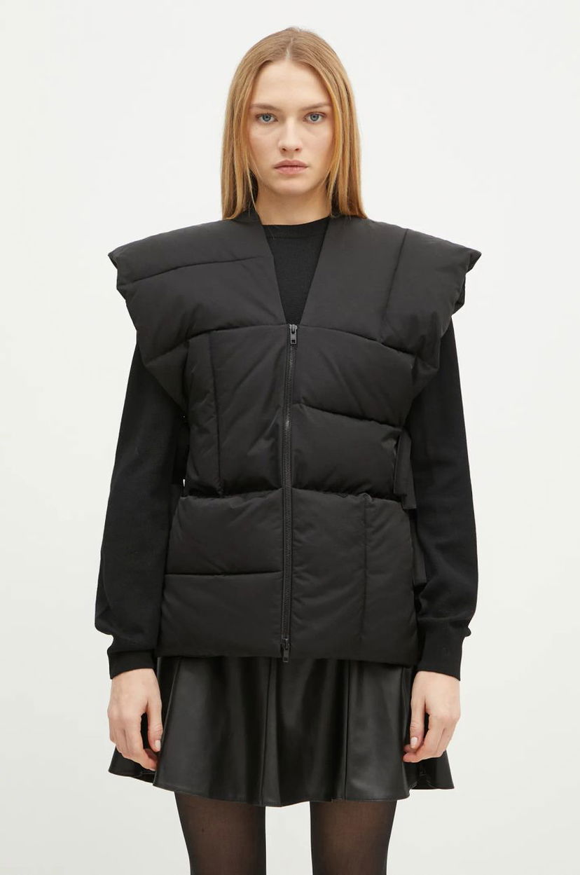 Vesta KENZO Sleeveless Puffer Vest Čierna | FE62OU1269CE.99