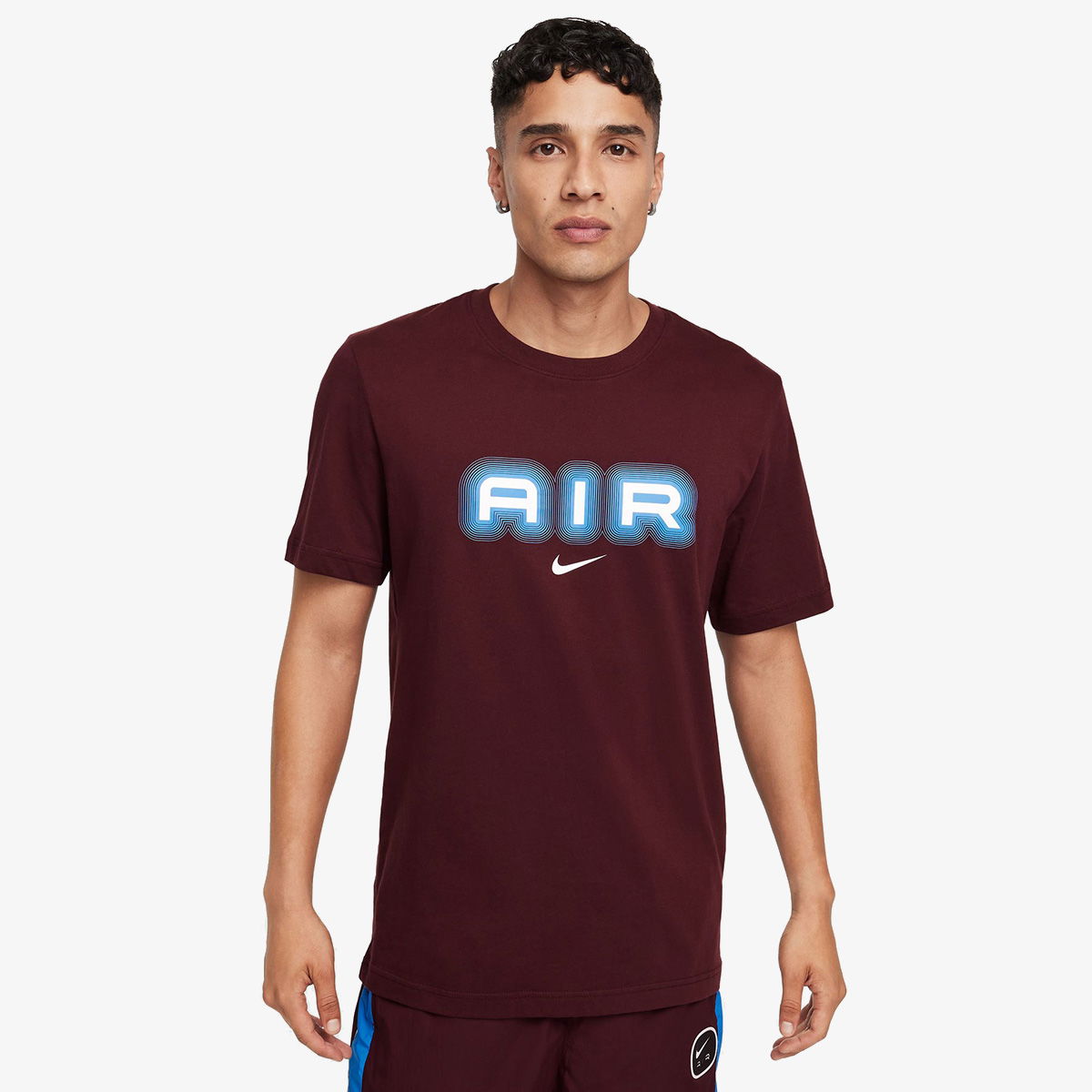 Tričko Nike NSW AIR Graphic T-Shirt Vínová | HM0185-652, 1