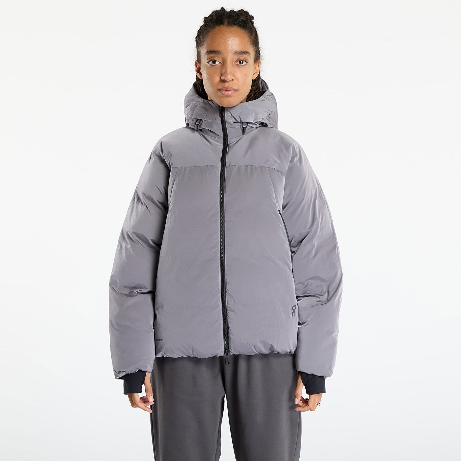Prešívaná bunda On Running All-Day Puffer Jacket Šedá | 1WF30480174 W, 0
