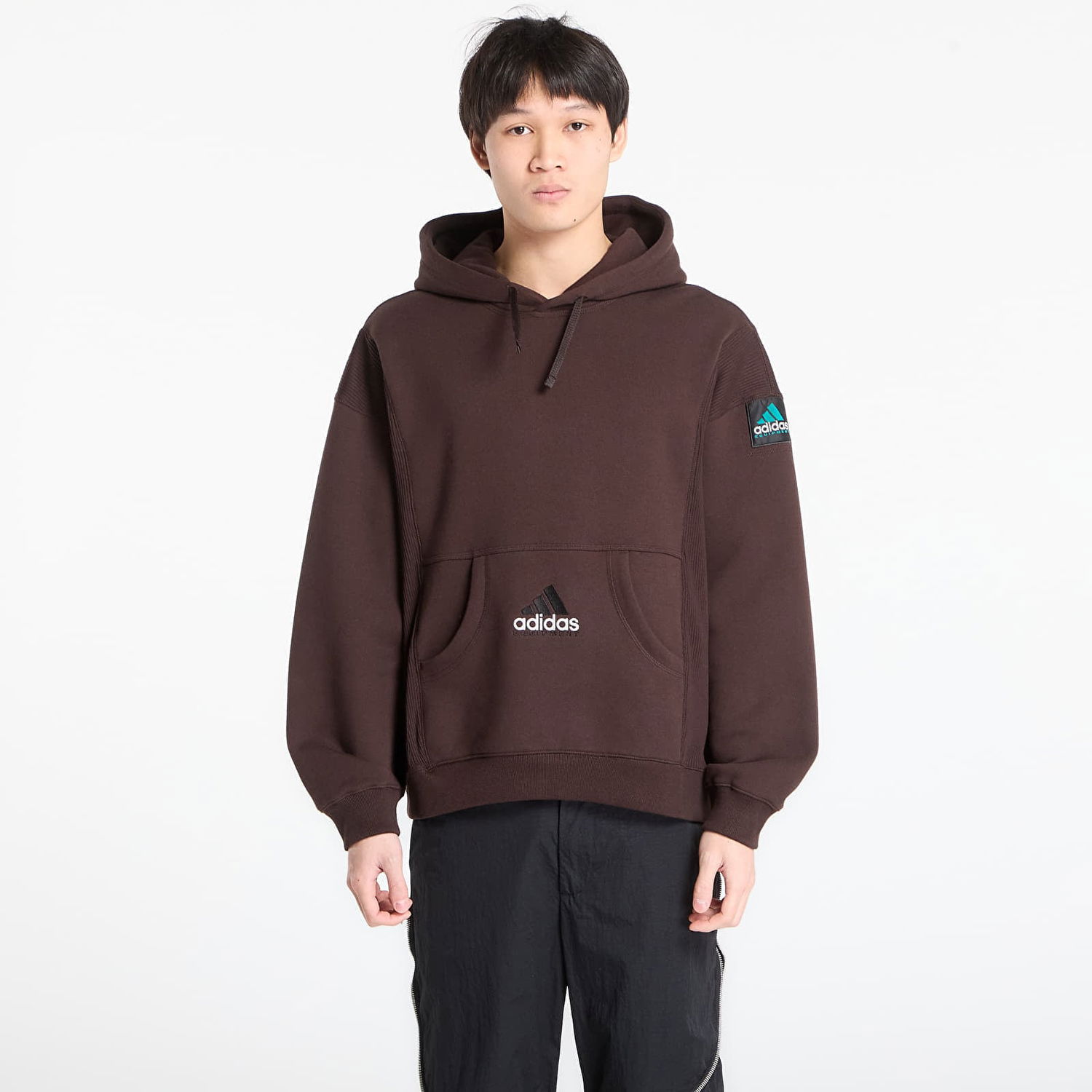 Mikina adidas Originals Equipment Pullover Hoodie Hnedá | KB9331, 0