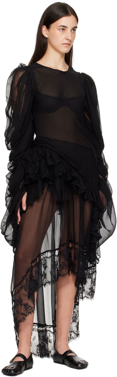 Šaty Collina Strada Collina Strada Simone Angelica Maxi Dress Čierna | XX4043, 3