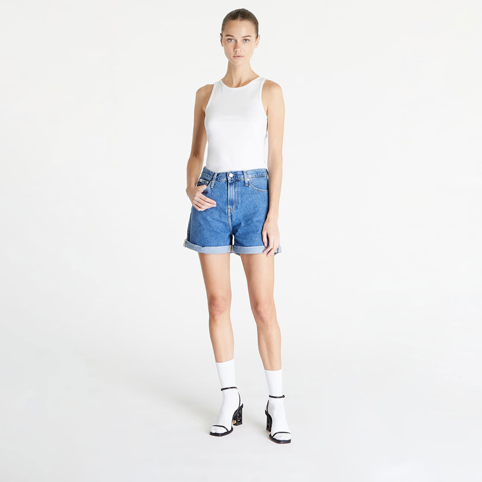 Jeans Mom Short