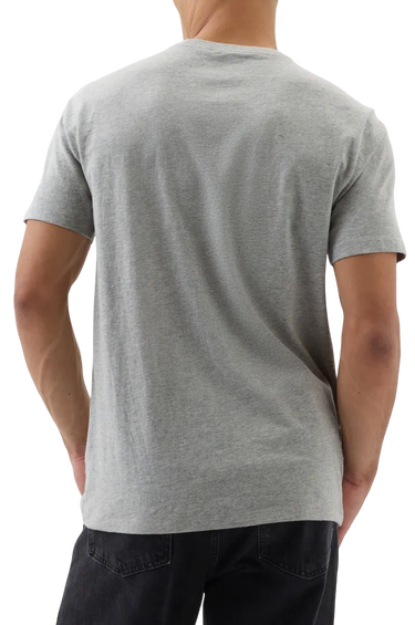 Tričko GAP Logo Tee Heather Grey Šedá | 866774-02, 4