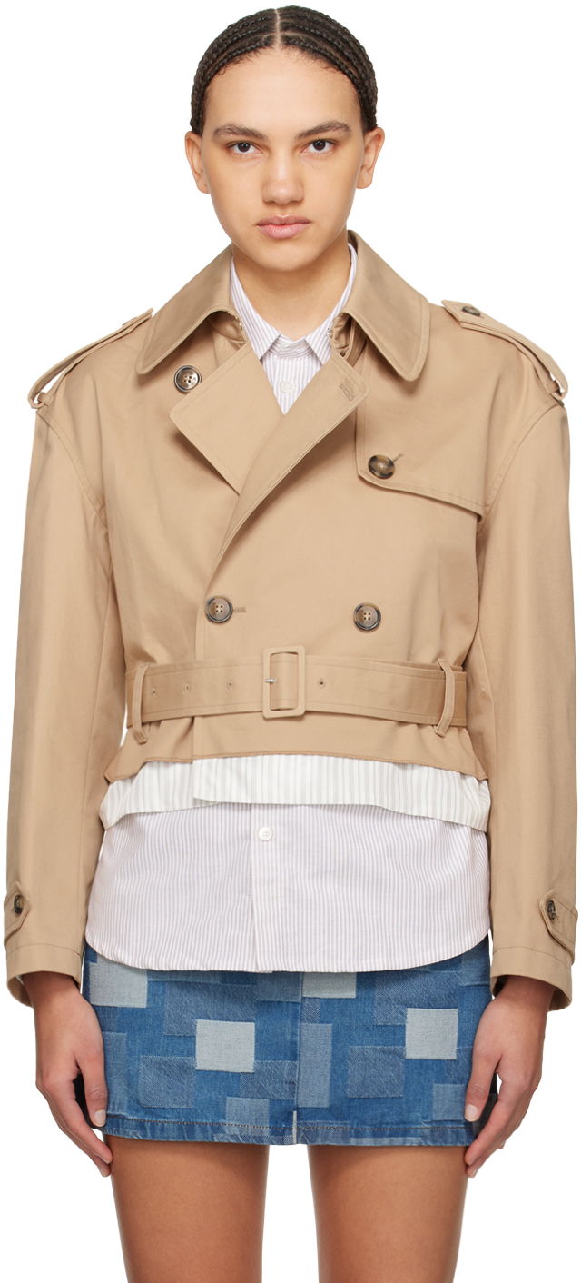 Kabáty A.P.C. Natacha Ramsay-Levi Edition Horace Trench Coat Béžová | COGZG-F01530