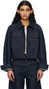Lemaire Two-Pocket Cropped Denim Jacket