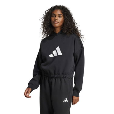 Mikina adidas Performance Cropped Hoodie Čierna | JE0136, 1