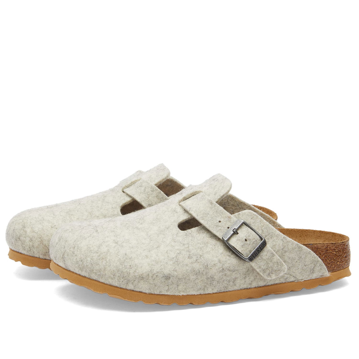 Tenisky a topánky Birkenstock Boston Eggshell Wool Šedá | 1023143, 0