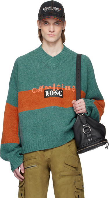 Sveter Martine Rose Martine Rose Oversized Sweater Zelené | 957YA03413, 0