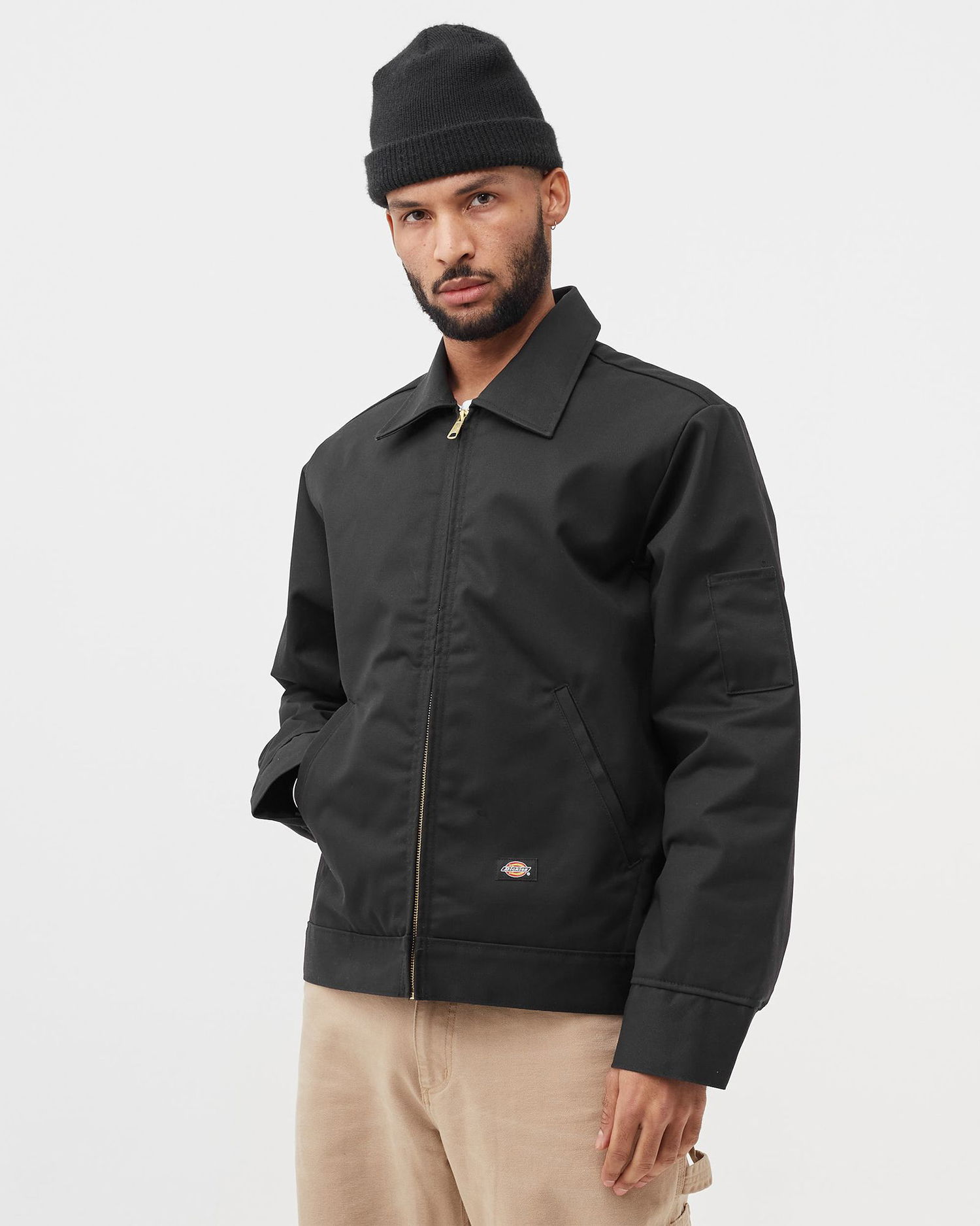 Bunda Dickies LINED EISENHOWER JACKET Čierna | 195440276594, 0