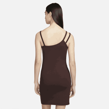 Šaty Nike Sportswear Everyday Modern Asymmetrical Tank Dress Hnedá | DV7934-227, 1