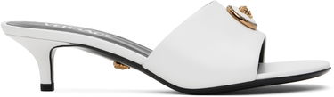Tenisky a topánky Versace Versace Alia 45mm Heeled Sandals Biela | 1018241_DVT2P_1W56V, 0