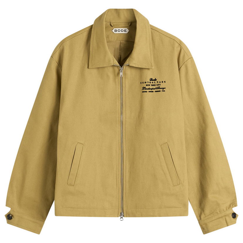 Bunda Bode Central Park New York City Landscaped Acreage Jacket Béžová | MRF25JA016