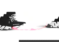 Speed 2.0 Lace Up Black Red Sole