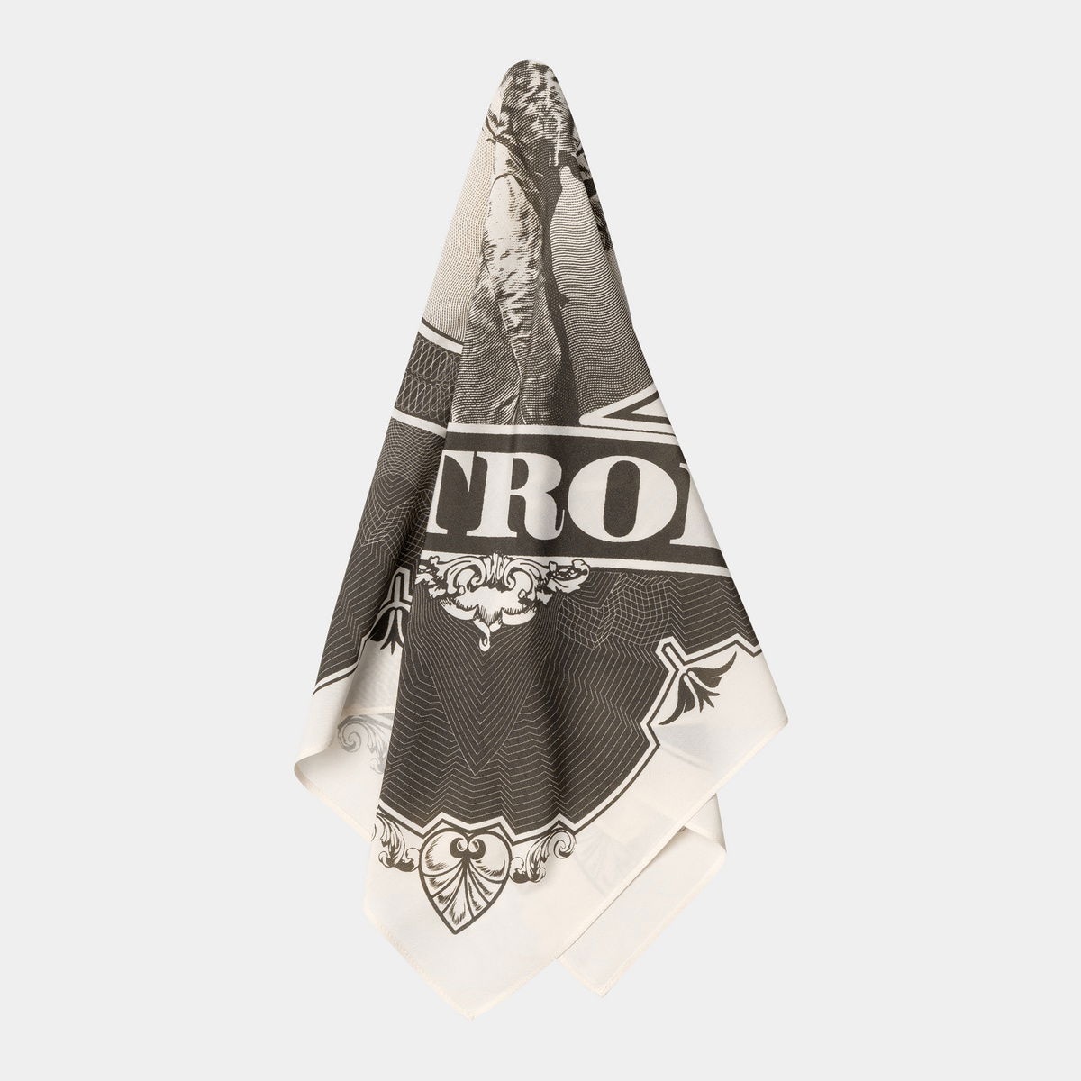 Šál Carhartt WIP Carhartt WIP Cold World Print Bandana Béžová | I035745_1, 1