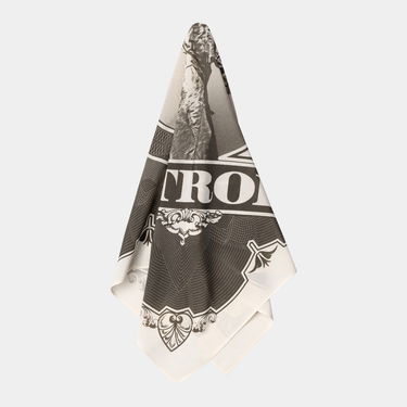 Šál Carhartt WIP Carhartt WIP Cold World Print Bandana Béžová | I035745_1, 1