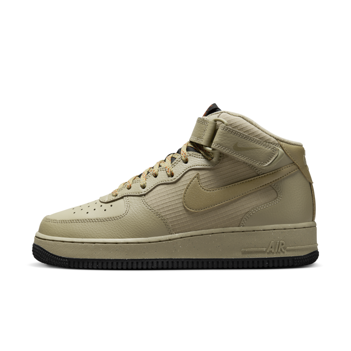 Tenisky a topánky Nike Air Force 1 Mid '07 "Khaki Black Nylon" Zelené | FB8881-200, 0